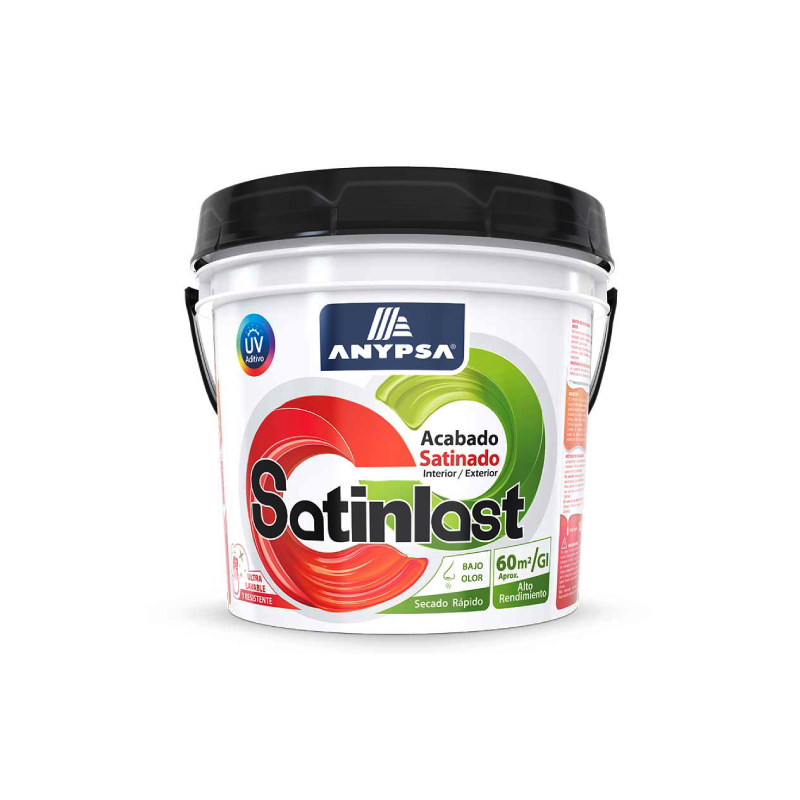 Pintura latex satinado